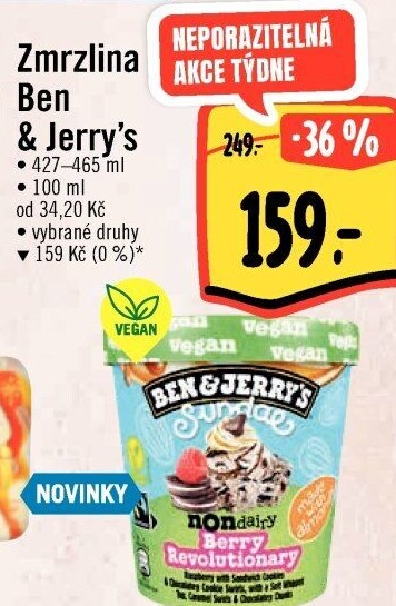 Zmrzlina v kelímku Ben&amp