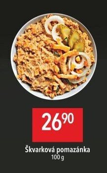 Škvarková pomazánka 100 g