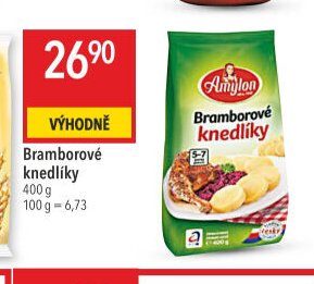 Bramborové knedlíky Amylon
