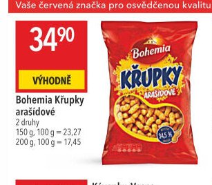 Bohemia Křupky arašídové
