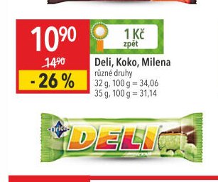 Deli, Koko, Milena