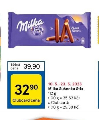 Milka Sušenka Stix