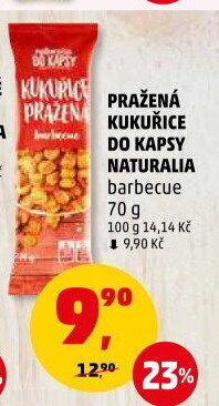Kukuřice pražená barbecue Naturalia