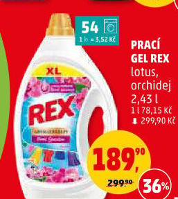 Prací gel Rex