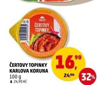 Směs čertovy topinky Karlova Koruna