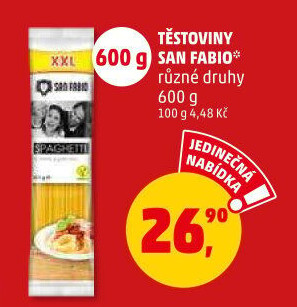 Těstoviny San Fabio