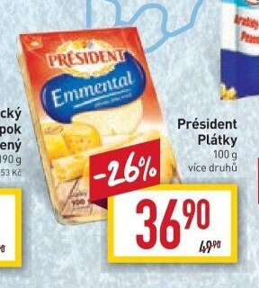 Président Plátky 100 g