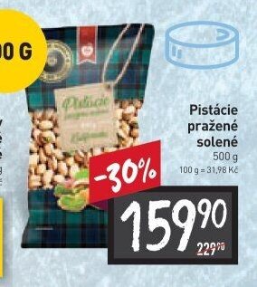 Pistácie pražené solené 500 g