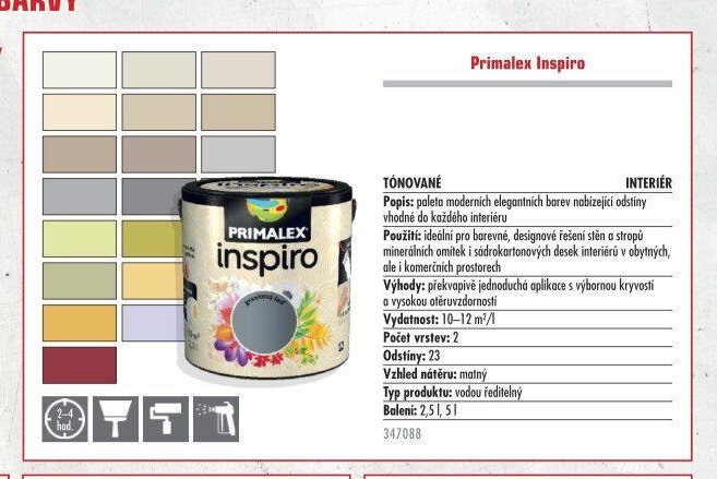 Primalex Inspiro - UNI HOBBY akcniletaky.com