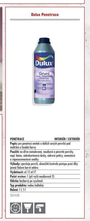 Dulux Penetrace - UNI HOBBY akcniletaky.com