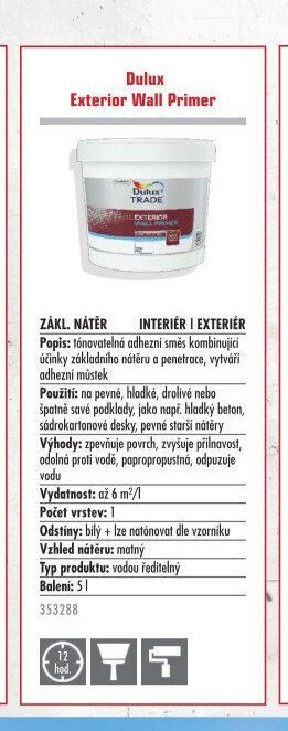 Dulux Exterior Wall Primer - UNI HOBBY akcniletaky.com
