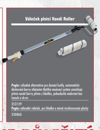 Váleček plnicí Handi Roller - UNI HOBBY akcniletaky.com