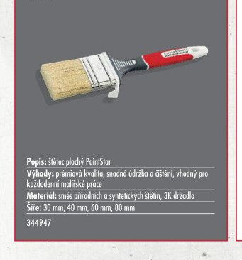 Malířské štětce PaintStar - UNI HOBBY akcniletaky.com
