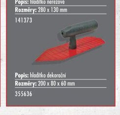 Hladítko dekorační - UNI HOBBY akcniletaky.com