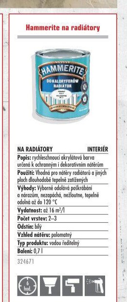 Hammerite na radiátory - UNI HOBBY akcniletaky.com