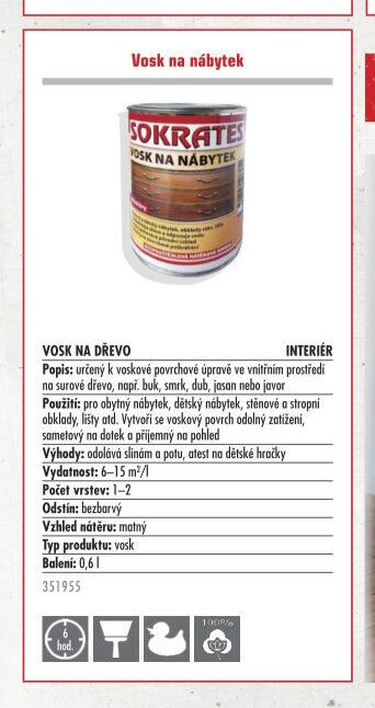 Vosk na nábytek - UNI HOBBY akcniletaky.com