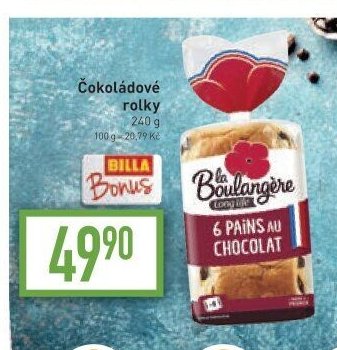 Čokoládové rolky