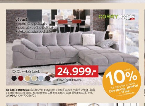 Sedací souprava (Carryhome)