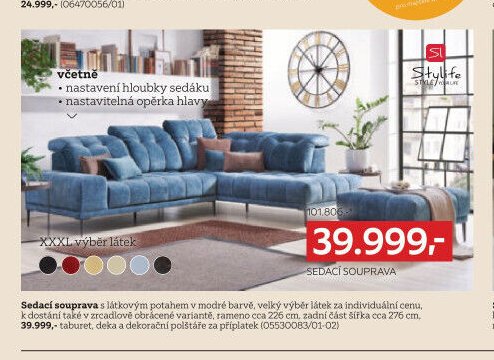 Sedací souprava (Stylife)