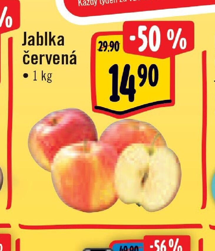 Jablka červená