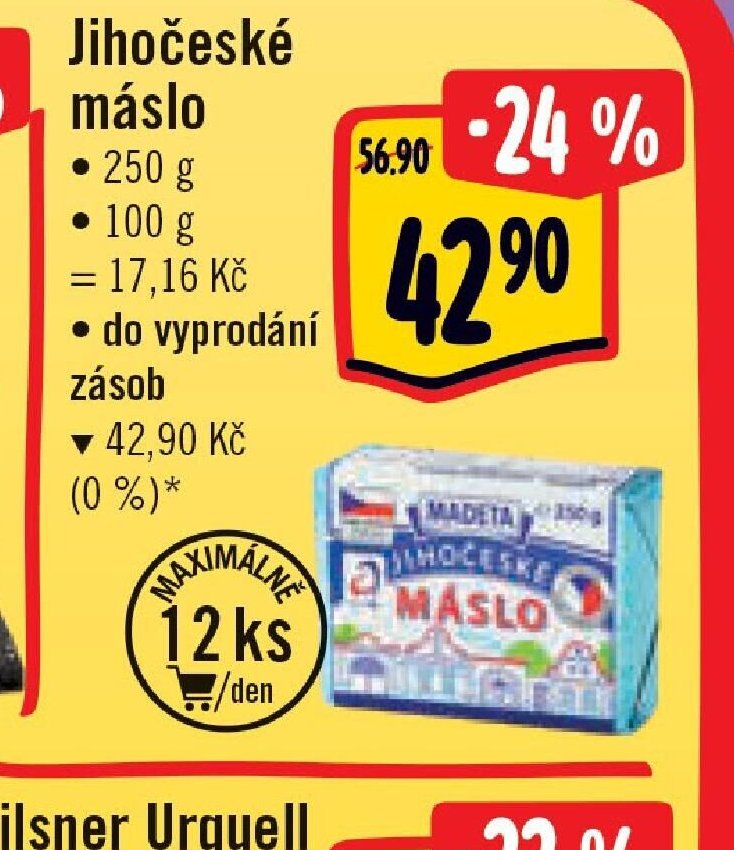 Jihočeské máslo