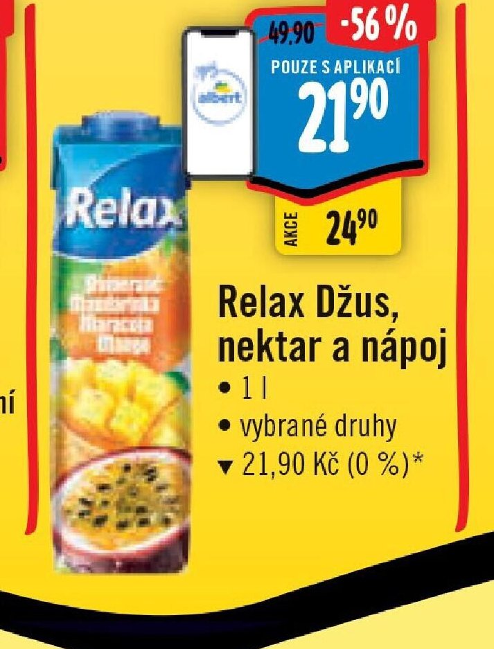 Relax Džus, nektar a nápoj