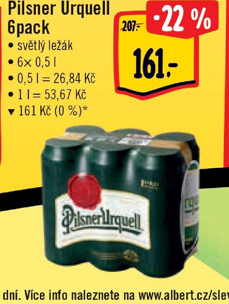 Pilsner Urquell 6pack
