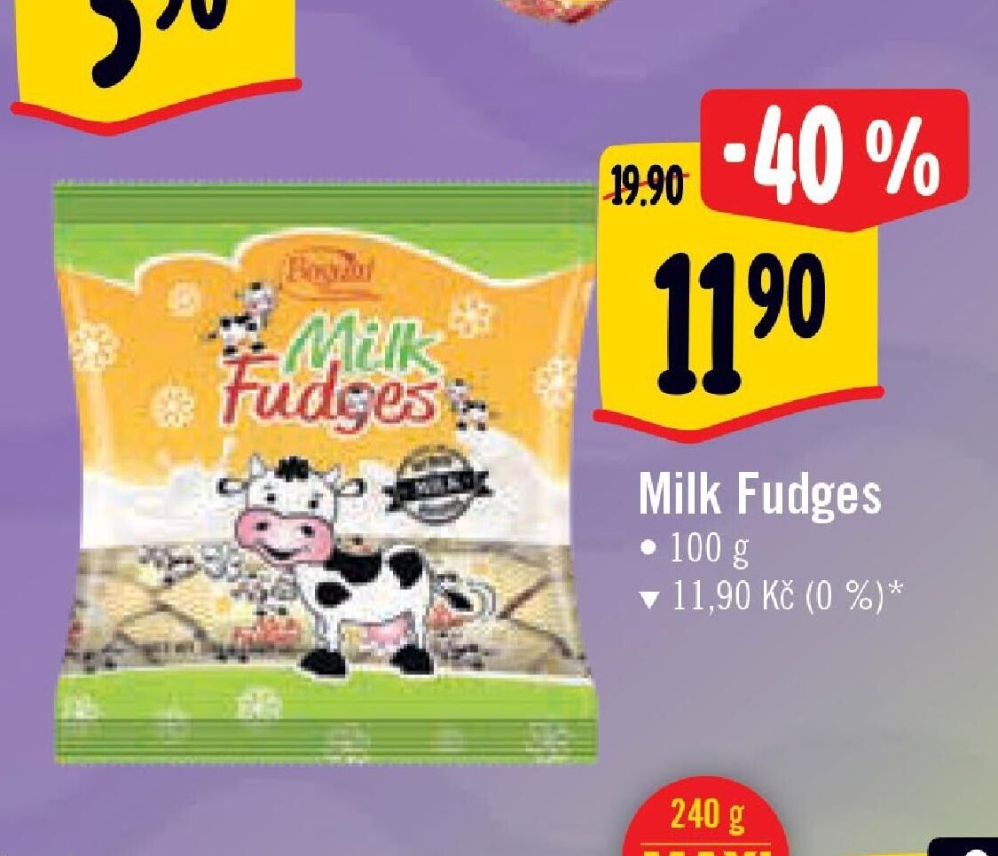 Milk Fudges