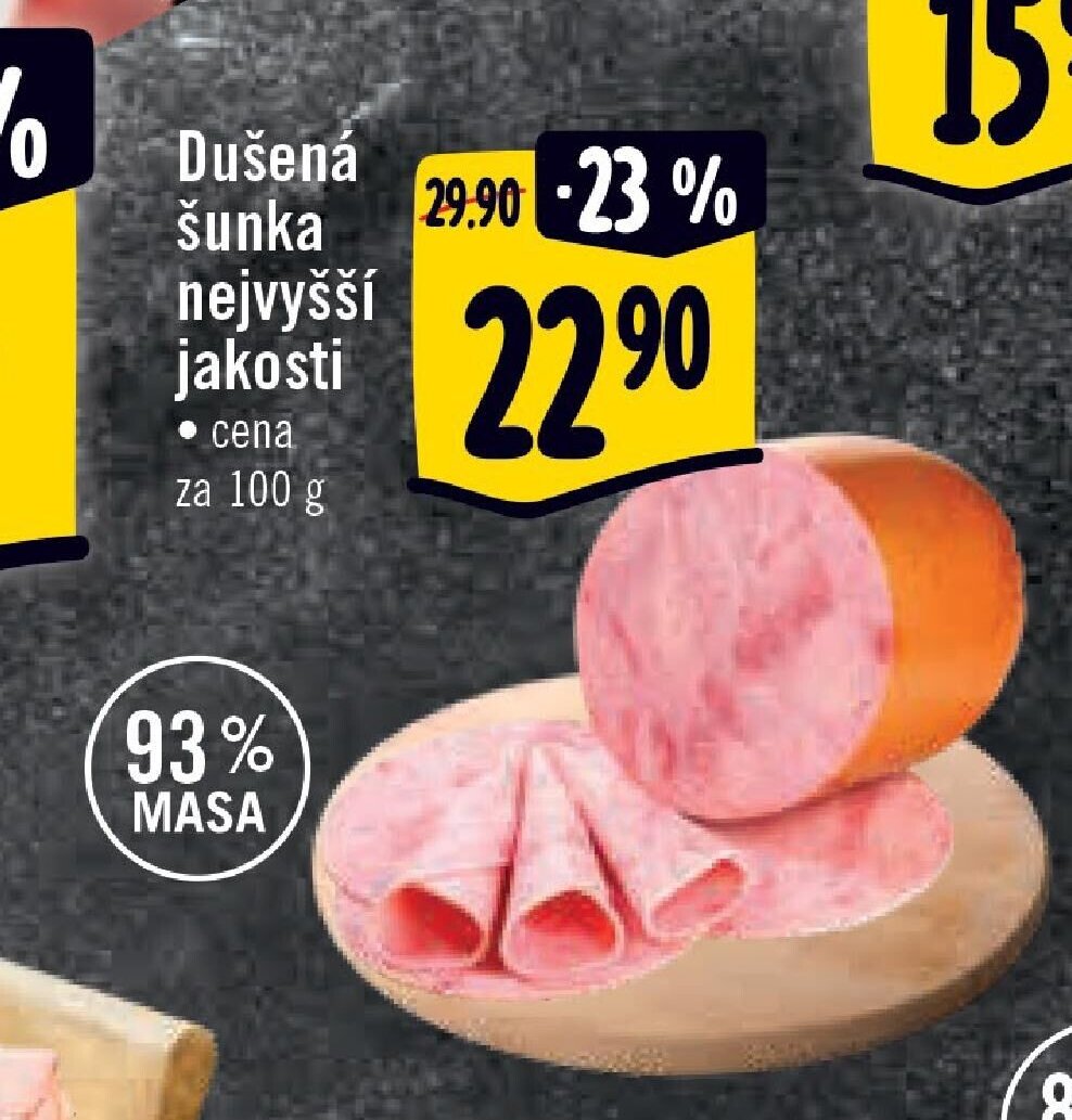 Dušená šunka nejvyšší jakosti