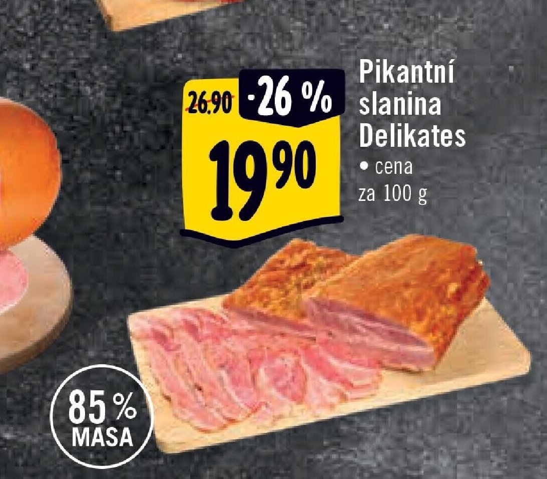 Pikantní slanina Delikates