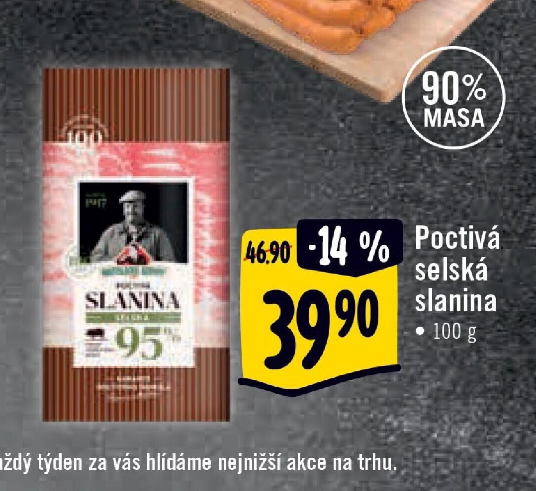 Poctivá selská slanina
