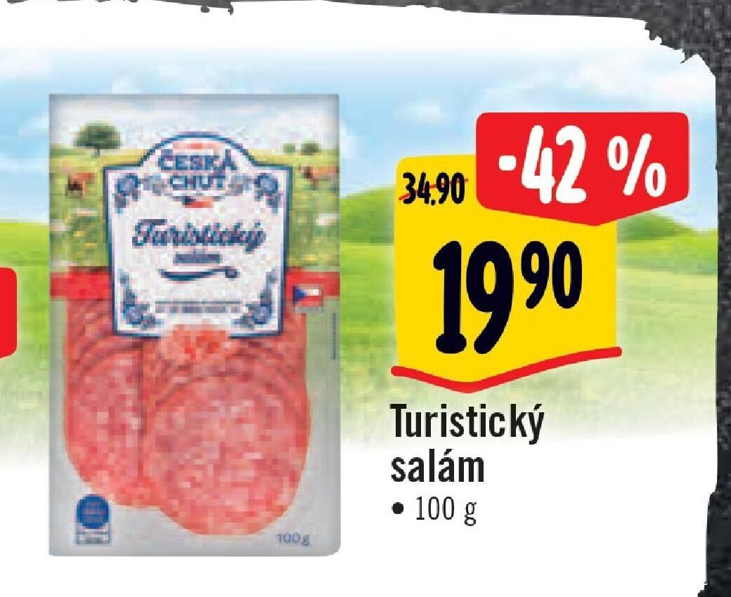 Turistický salám