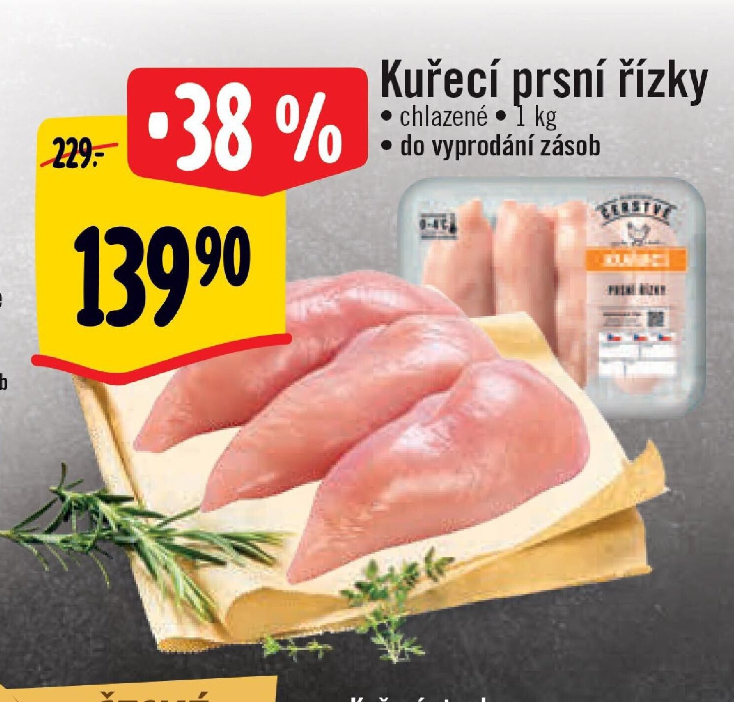 Kuřecí prsní řízky