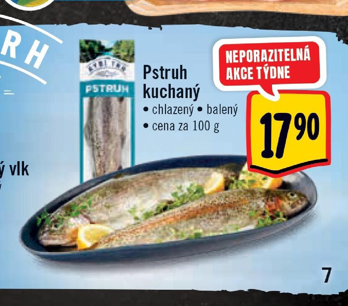 Pstruh kuchaný