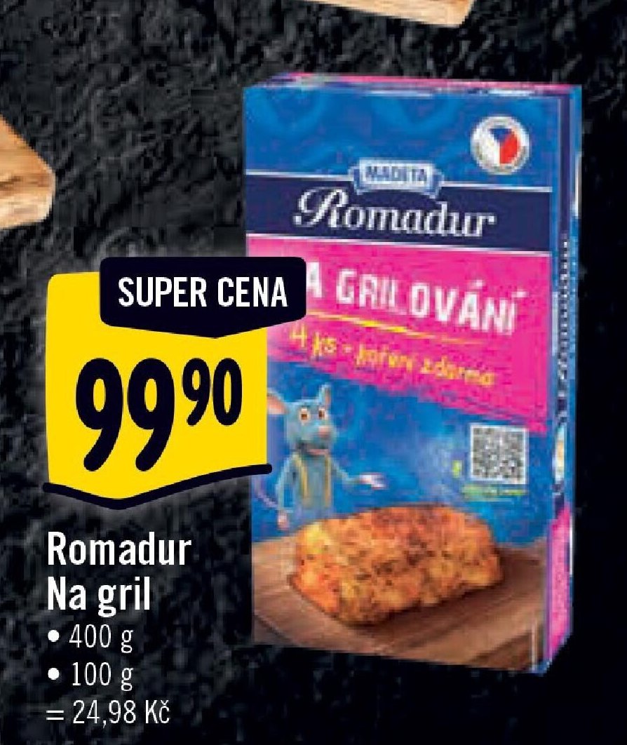 Romadur Na gril