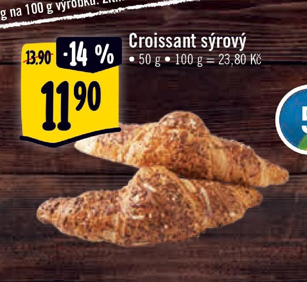 Croissant sýrový