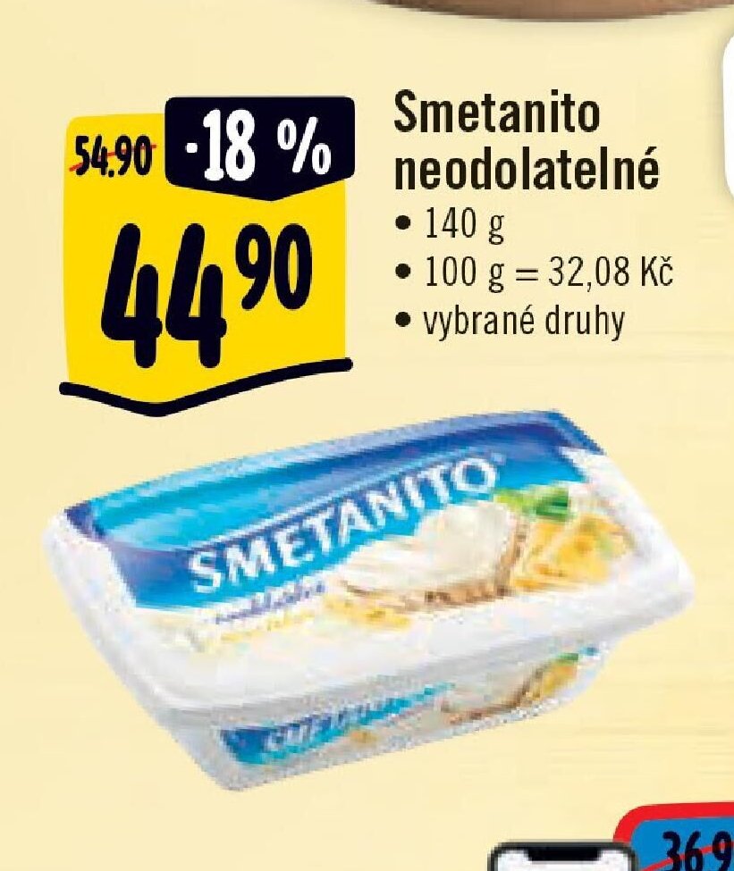 Smetanito neodolatelné