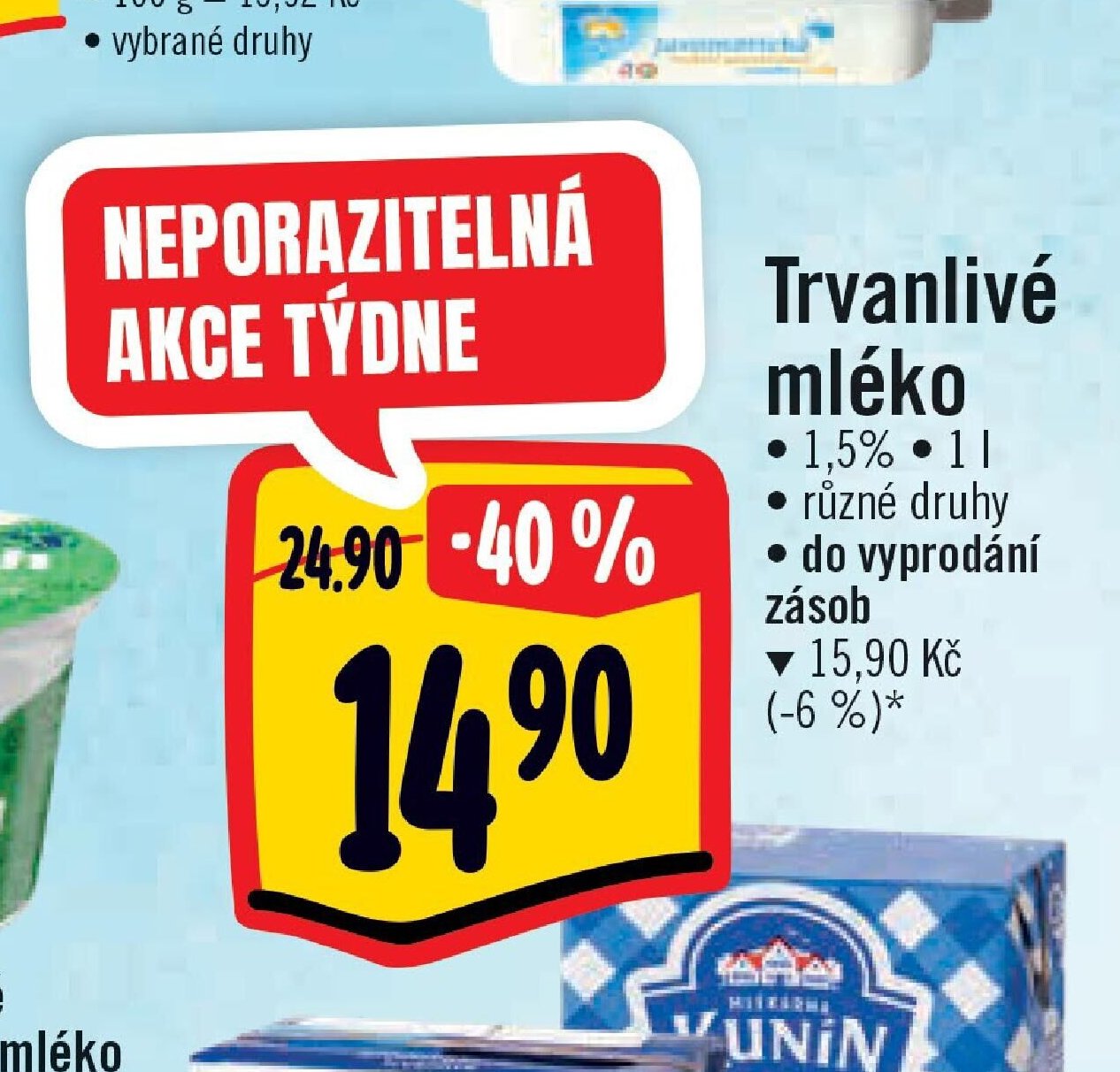 Trvanlivé mléko