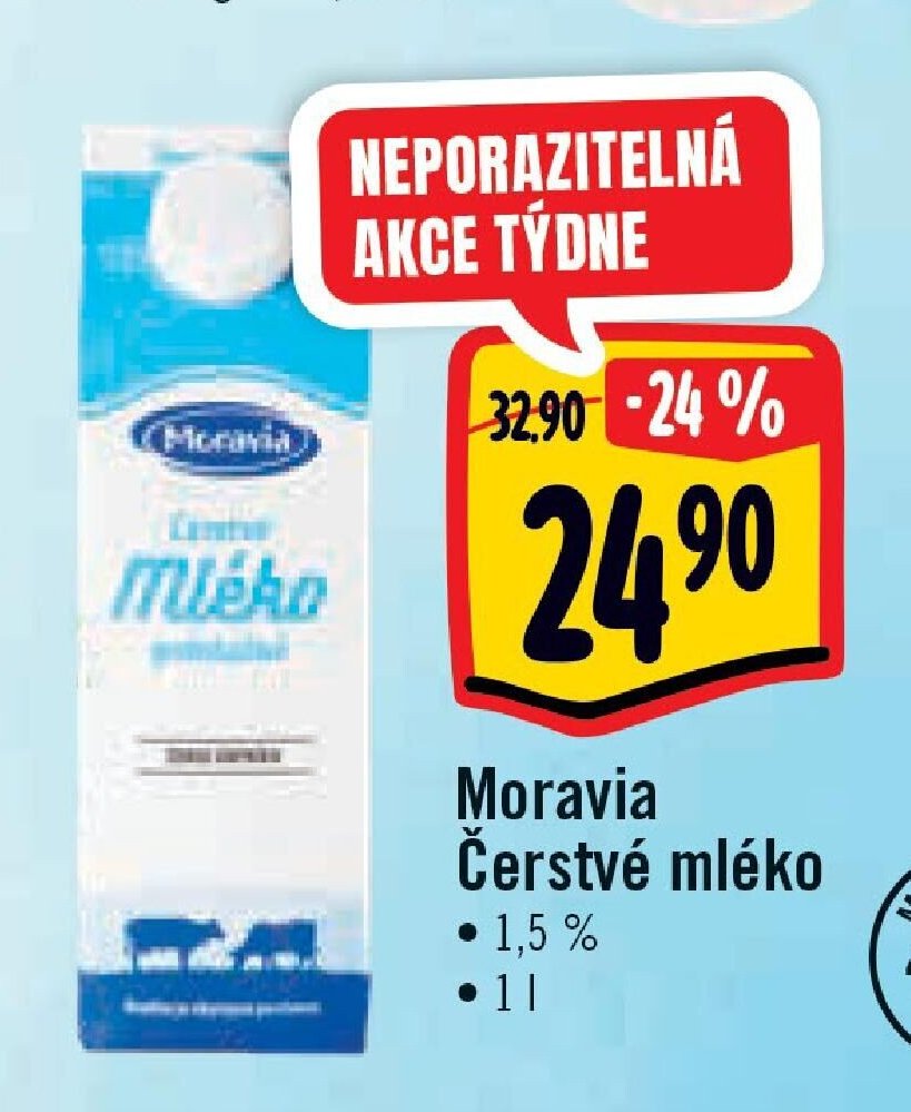 Moravia Čerstvé mléko