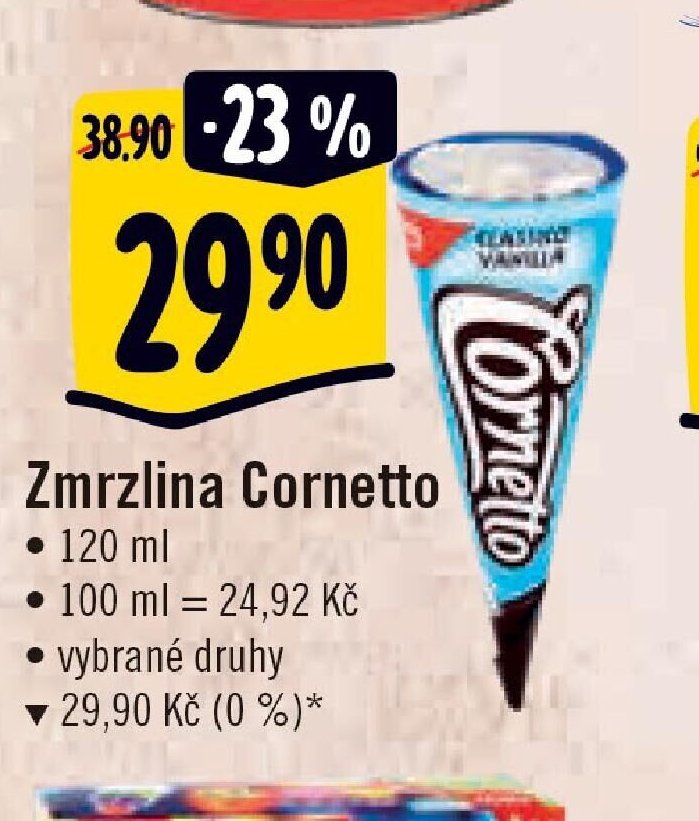 Zmrzlina Cornetto