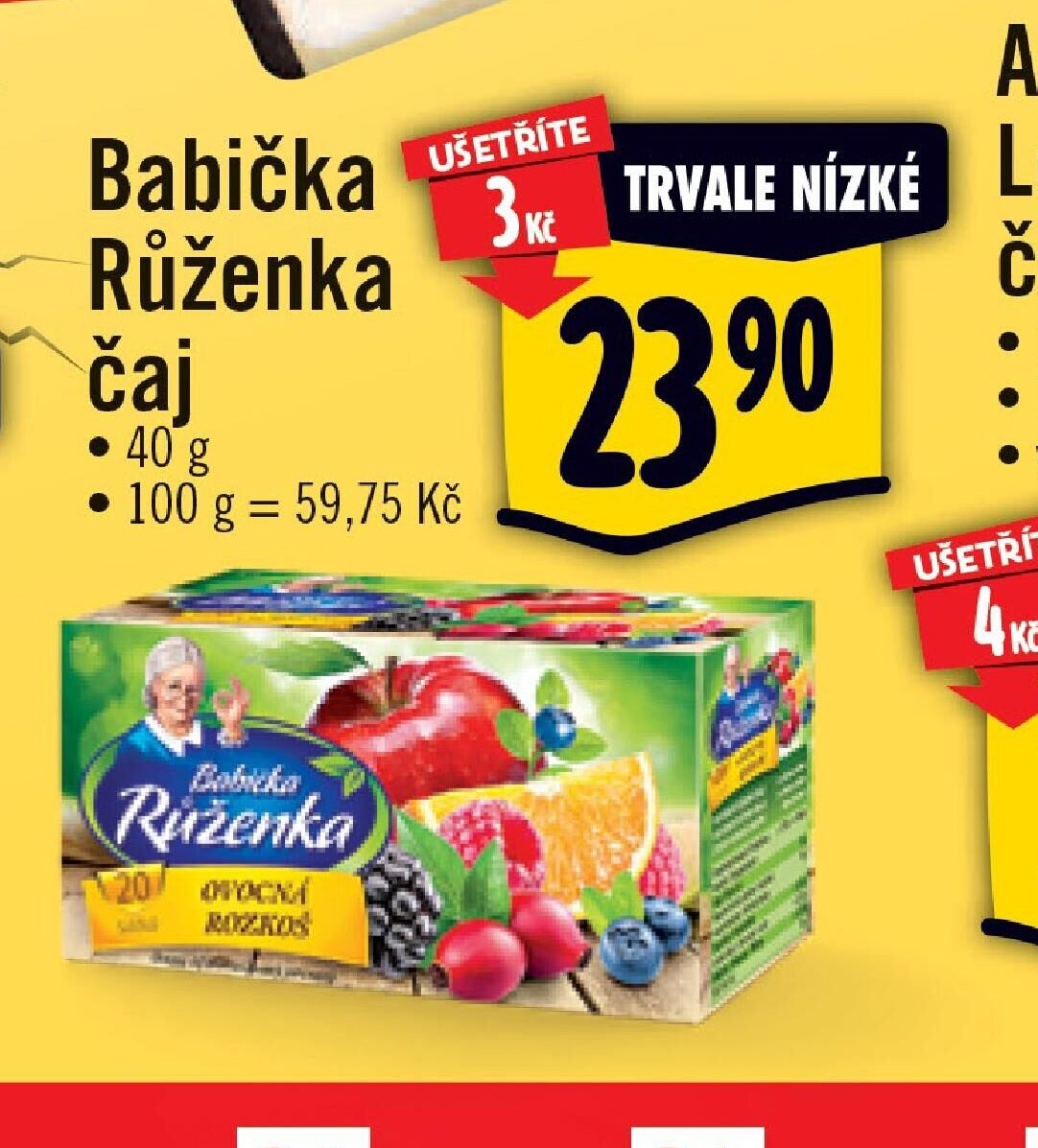 Babička Růženka čaj