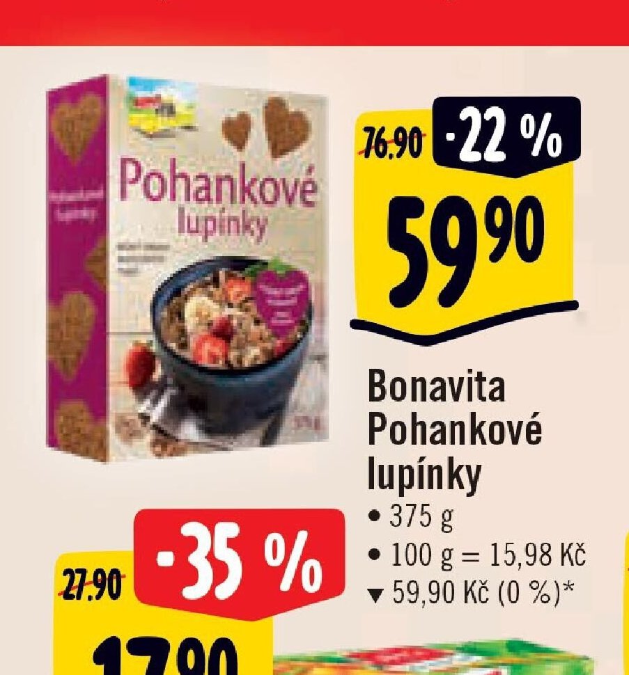 Bonavita Pohankové lupínky
