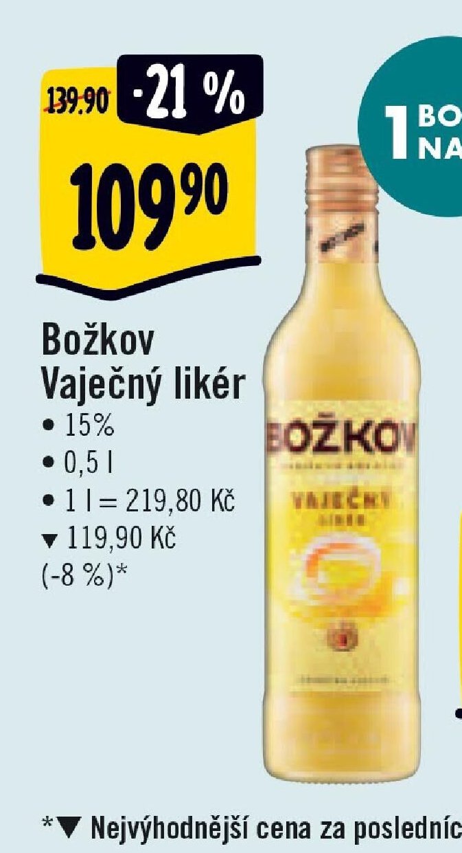 Božkov Vaječný likér