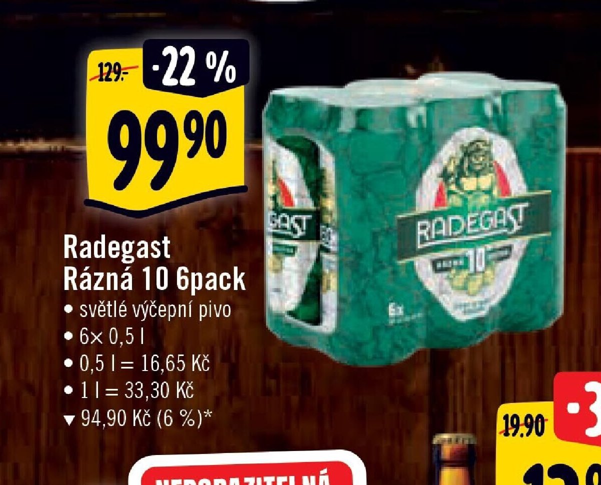 Radegast Rázná 10 6pack