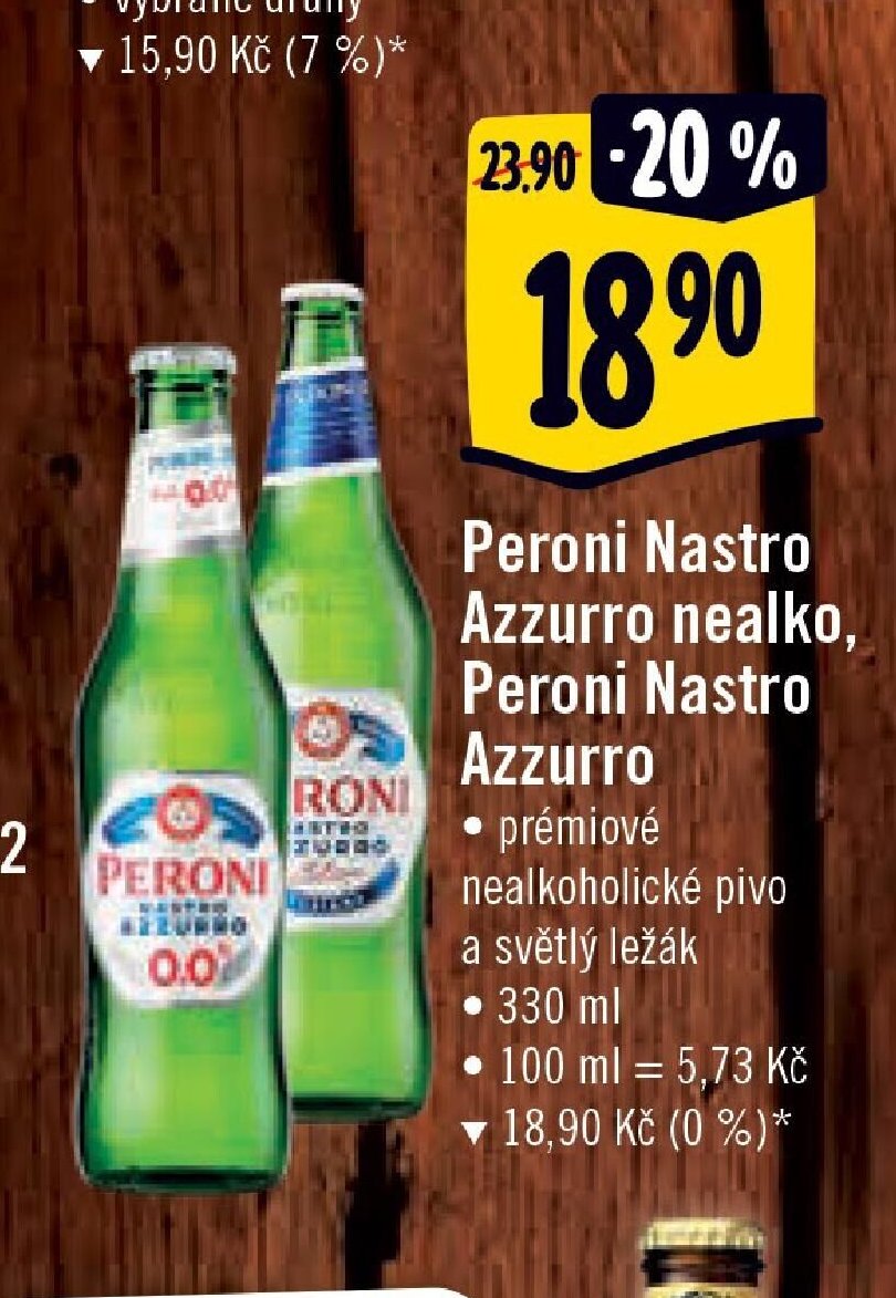 Peroni Nastro Azzurro nealko, Peroni Nastro Azzurro