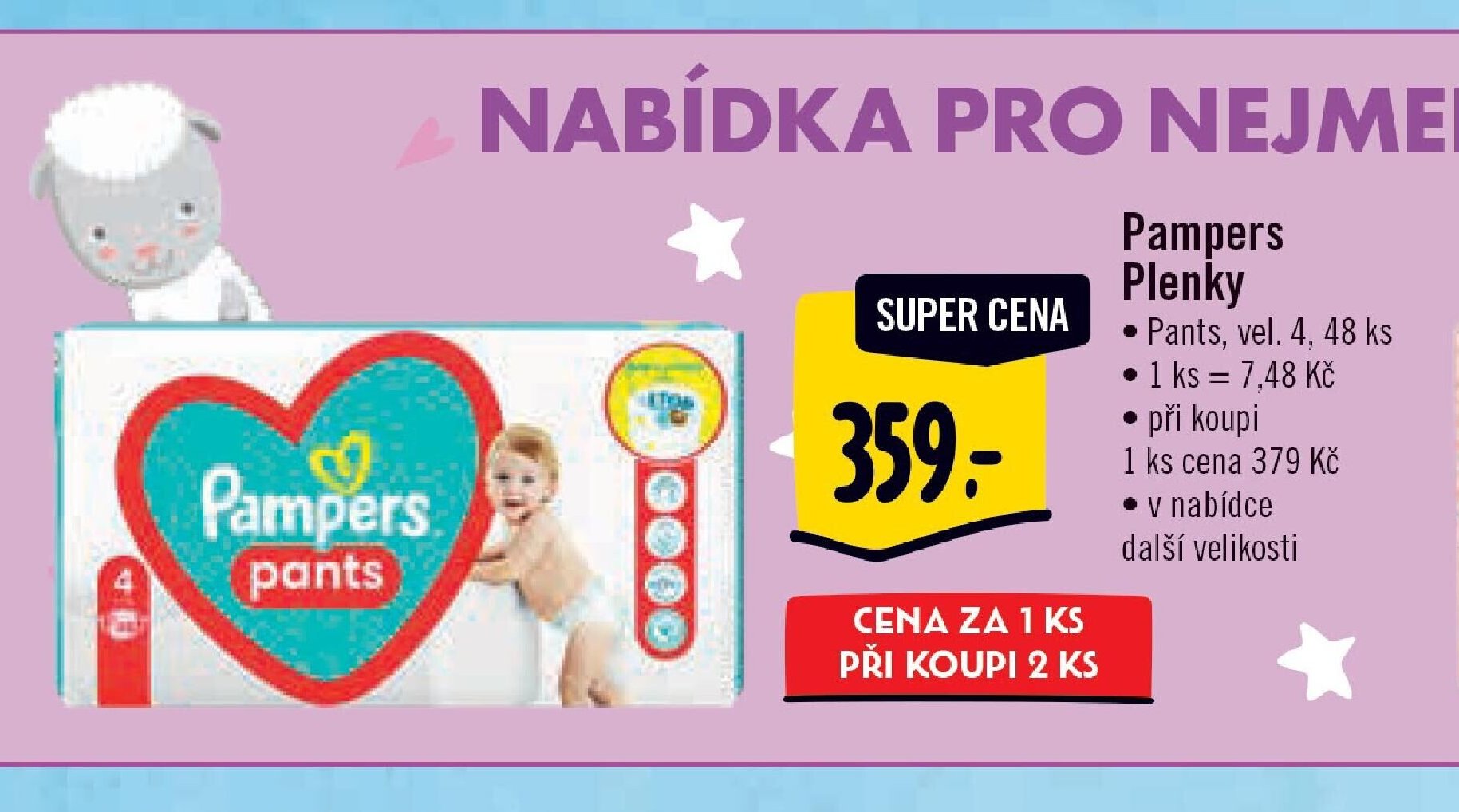 Pampers Plenky