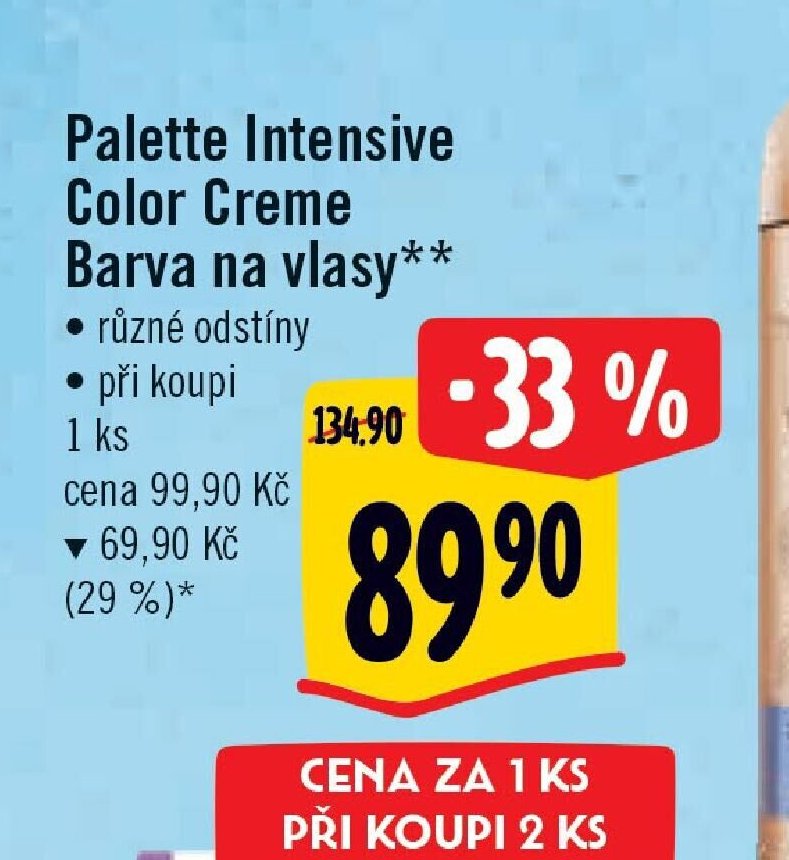 Palette Intensive Color Creme Barva na vlasy