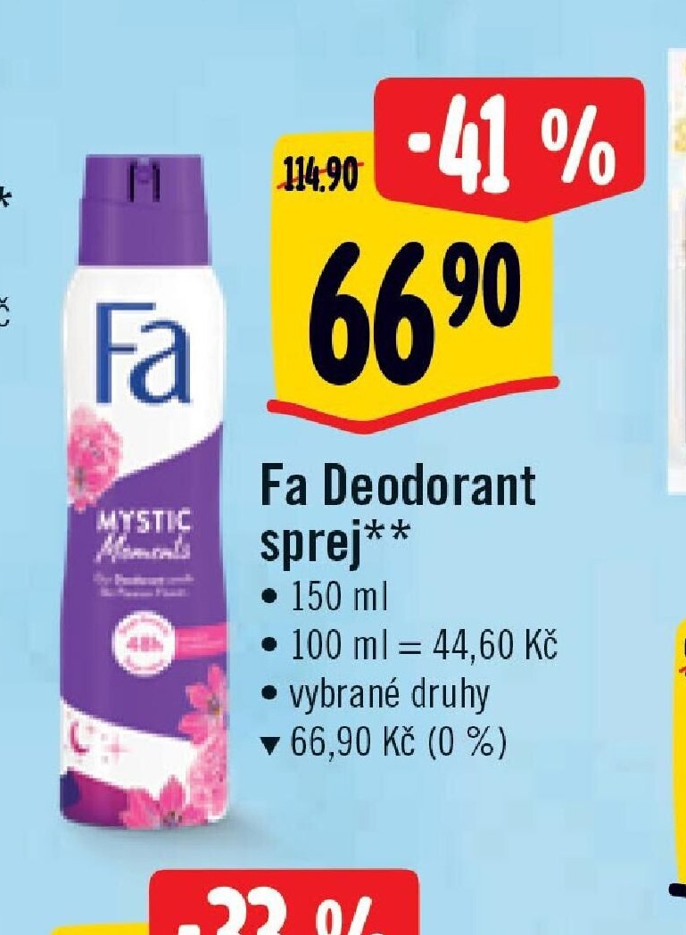 Fa Deodorant sprej