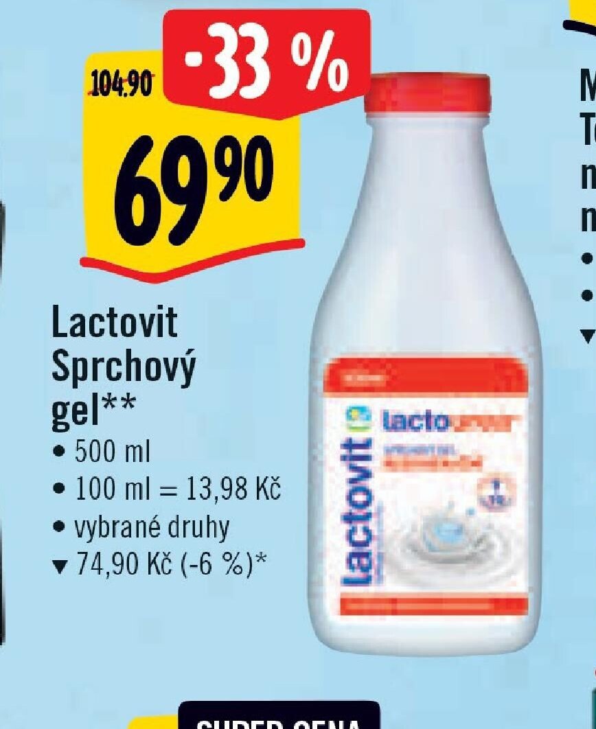 Lactovit Sprchový gel