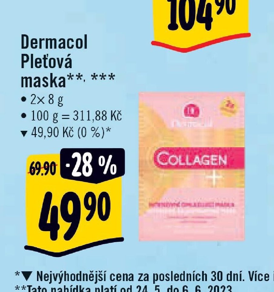 Dermacol Pleťová maska